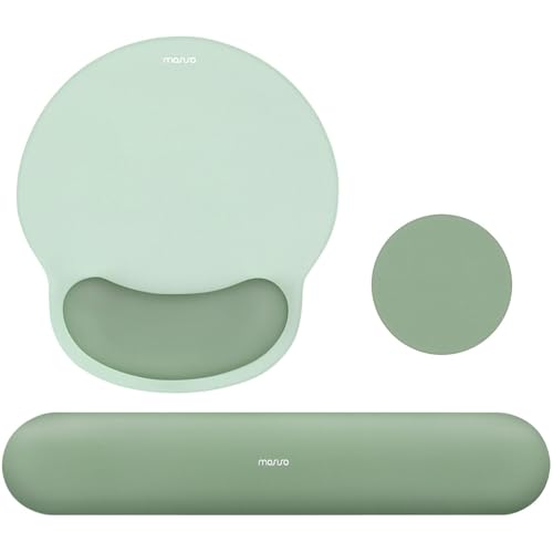 Smart Home MOSISO Wrist Rest Support for Mouse Pad&Keyboard Set, Circle Set